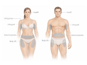 Plastické operace po výrazném zhubnutí